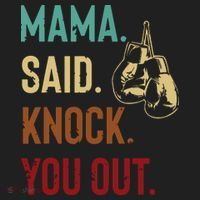 Boxing Kickboxing Mama Said Knock You Out Tumbler thumb 3