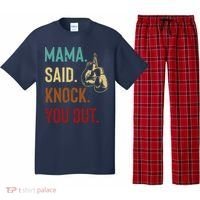 Boxing Kickboxing Mama Said Knock You Out Pajama Set thumb 0