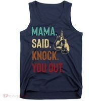 Boxing Kickboxing Mama Said Knock You Out Tank Top thumb 0