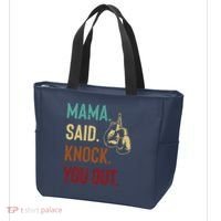 Boxing Kickboxing Mama Said Knock You Out Tote Bag thumb 3