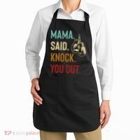 Boxing Kickboxing Mama Said Knock You Out Apron thumb 2
