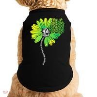 Be Kind Mental Health Awareness Flower Doggie Tank thumb 0