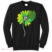 Be Kind Mental Health Awareness Flower Sweatshirt thumb 0