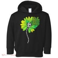 Be Kind Mental Health Awareness Flower Toddler Hoodie thumb 0