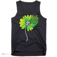 Be Kind Mental Health Awareness Flower Tank Top thumb 0