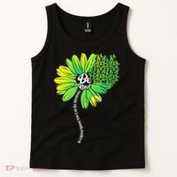 Be Kind Mental Health Awareness Flower Tank Top thumb 2