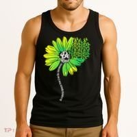 Be Kind Mental Health Awareness Flower Tank Top thumb 3