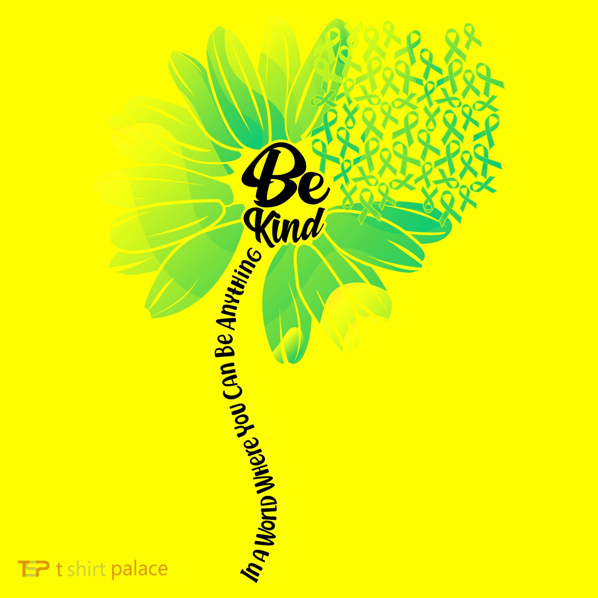 Be Kind Mental Health Awareness Flower Long Sleeve Shirt