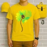 Be Kind Mental Health Awareness Flower T-Shirt thumb 6