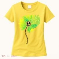 Be Kind Mental Health Awareness Flower Women's T-Shirt thumb 0