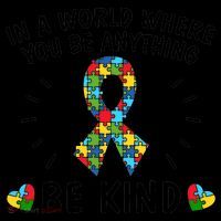 Be Kind Motivational Autism Awareness Slogan Autism Puzzle Message Coffee Mug thumb 5