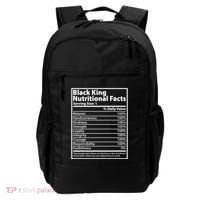 Black King Nutritional Facts Black History Pride Backpack thumb 0