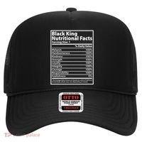Black King Nutritional Facts Black History Pride Hat thumb 0