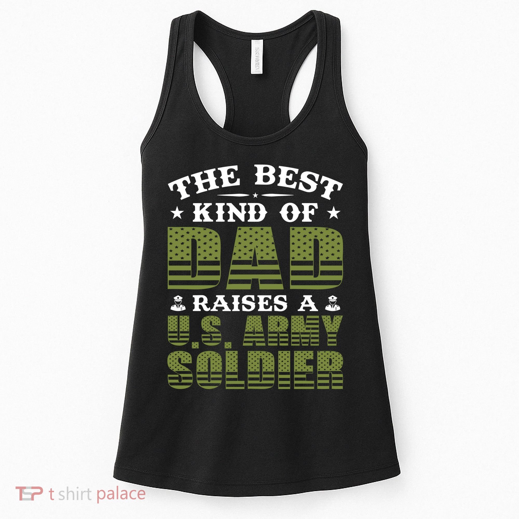 Best Kind Of Dad Raised A US Army Soldier Women's Tank Top