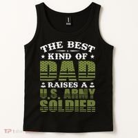 Best Kind Of Dad Raised A US Army Soldier Tank Top thumb 2