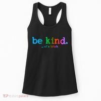 Be Kind ...Of A Bitch Retro Women's Tank Top thumb 0