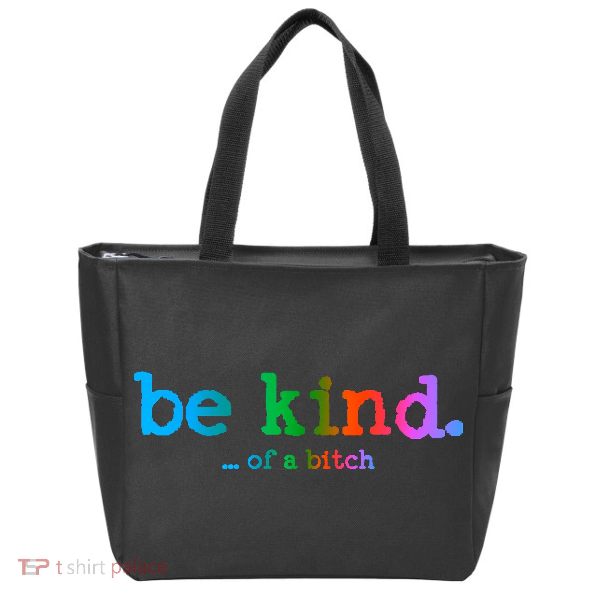 Be Kind ...Of A Bitch Retro Tote Bag