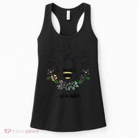 Be Kind Of A Bit.Ch Funny Be Kind Shirts With Bee For Women Women's Tank Top thumb 0