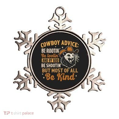 Be Kind Opossum Cow Advice Rootin Tootin Possum Lover Ornament