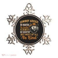 Be Kind Opossum Cow Advice Rootin Tootin Possum Lover Ornament thumb 0