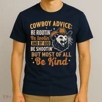 Be Kind Opossum Cow Advice Rootin Tootin Possum Lover T-Shirt thumb 3