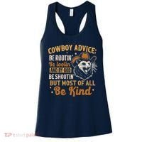 Be Kind Opossum Cow Advice Rootin Tootin Possum Lover Women's Tank Top thumb 0