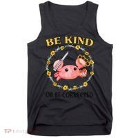 Be Kind Or Be Corrected Funny Crab Meme Tank Top thumb 0