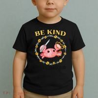 Be Kind Or Be Corrected Funny Crab Meme Toddler T-Shirt thumb 2