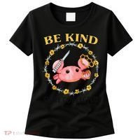 Be Kind Or Be Corrected Funny Crab Meme Women's T-Shirt thumb 0