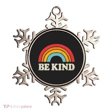 Be Kind  Positive Inspirational Kindness Retro Vintage Ornament