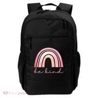 Be Kind Pink Rainbow Cute Gift Backpack thumb 0