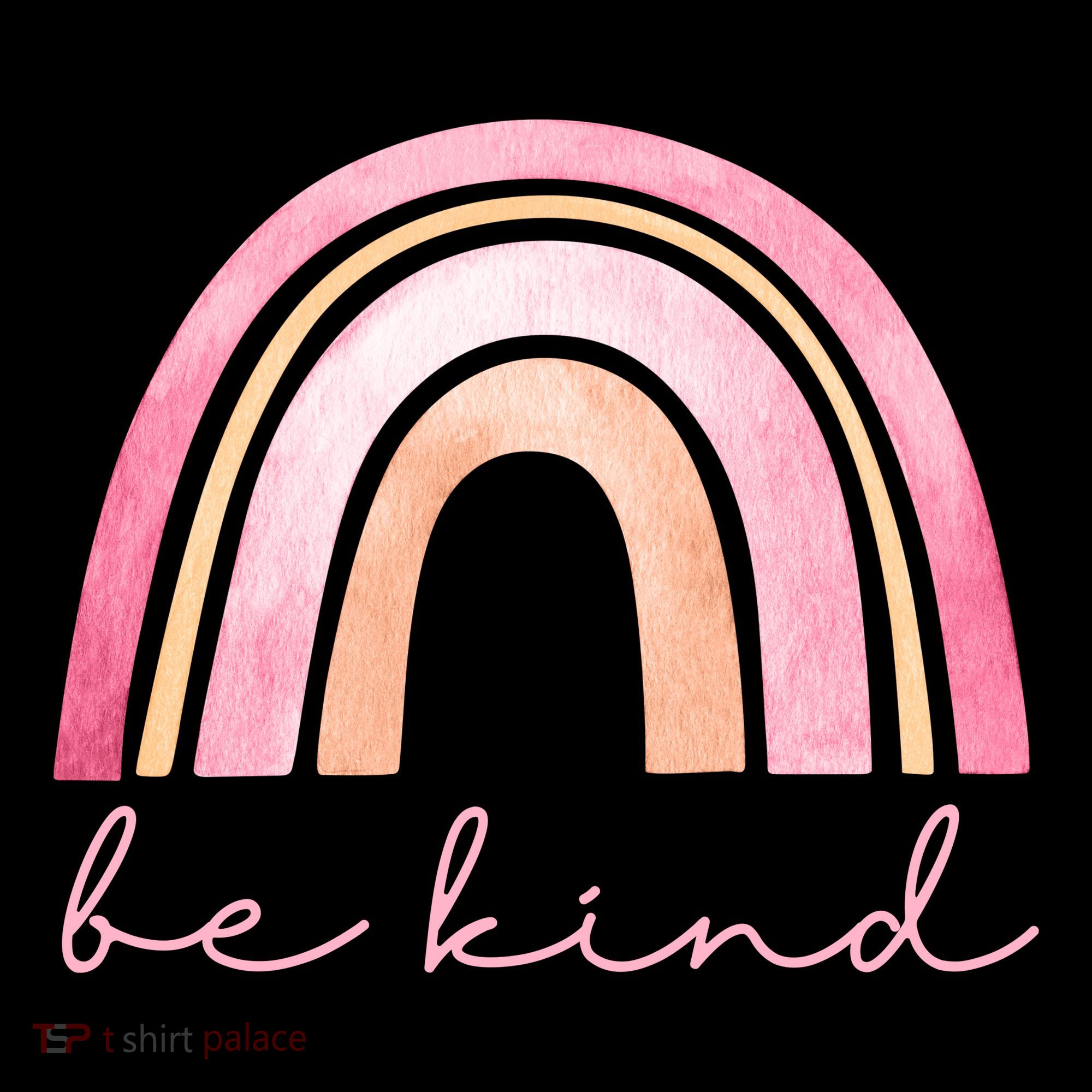 Be Kind Pink Rainbow Cute Gift Bucket Hat