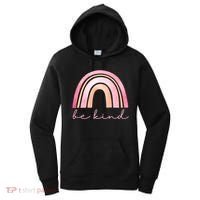 Be Kind Pink Rainbow Cute Gift Women's Hoodie thumb 0