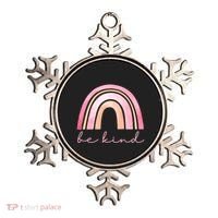 Be Kind Pink Rainbow Cute Gift Ornament thumb 0