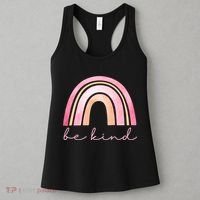 Be Kind Pink Rainbow Cute Gift Women's Tank Top thumb 3