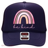 Be Kind Pink Rainbow Cute Gift Hat thumb 0