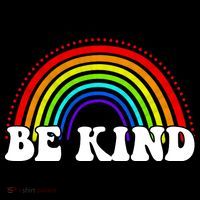 Be Kind Rainbow Positive Quote Coaster thumb 2