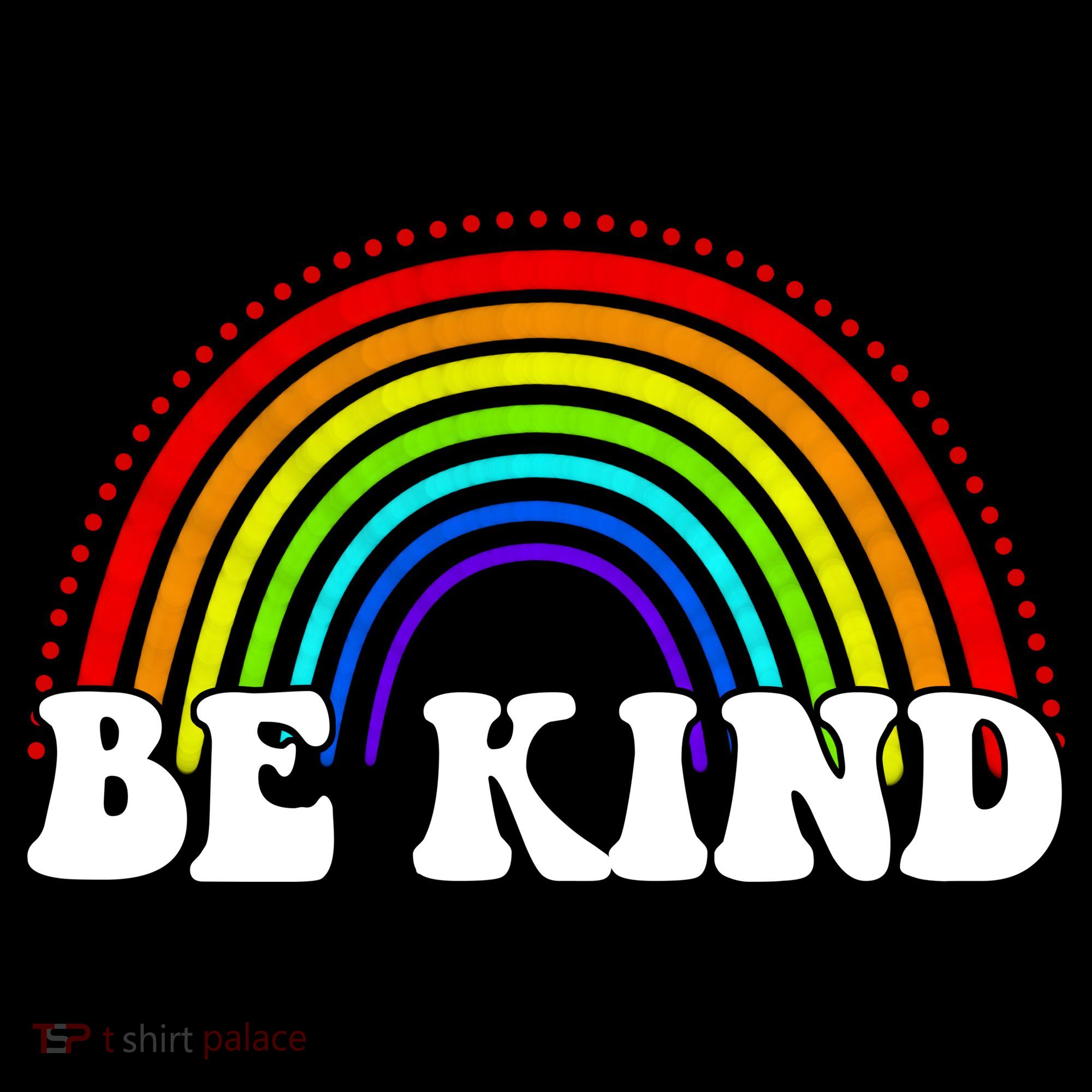 Be Kind Rainbow Positive Quote Visor