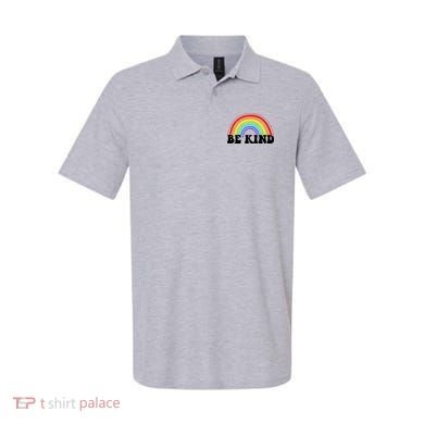 Be Kind Rainbow Positive Quote Polo