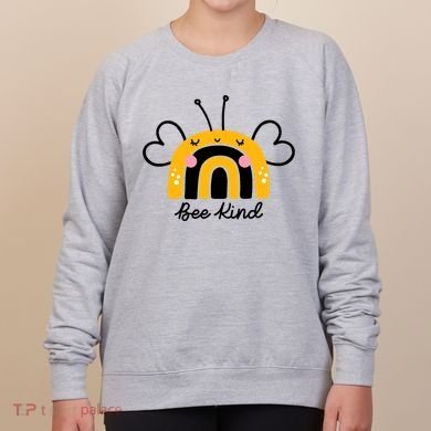 Bee Kind Rainbow Honey Bumble Bee Kindness Women's Sweatshirt