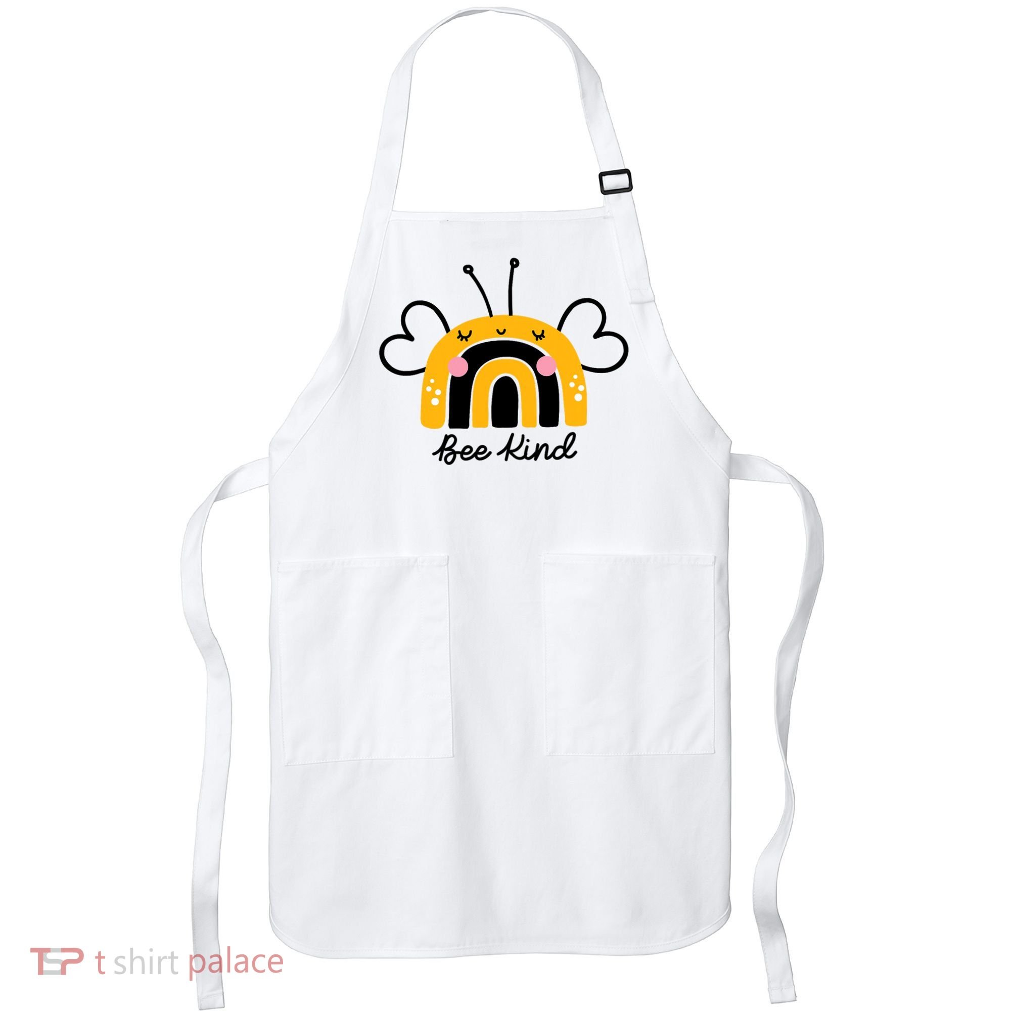 Bee Kind Rainbow Honey Bumble Bee Kindness Apron
