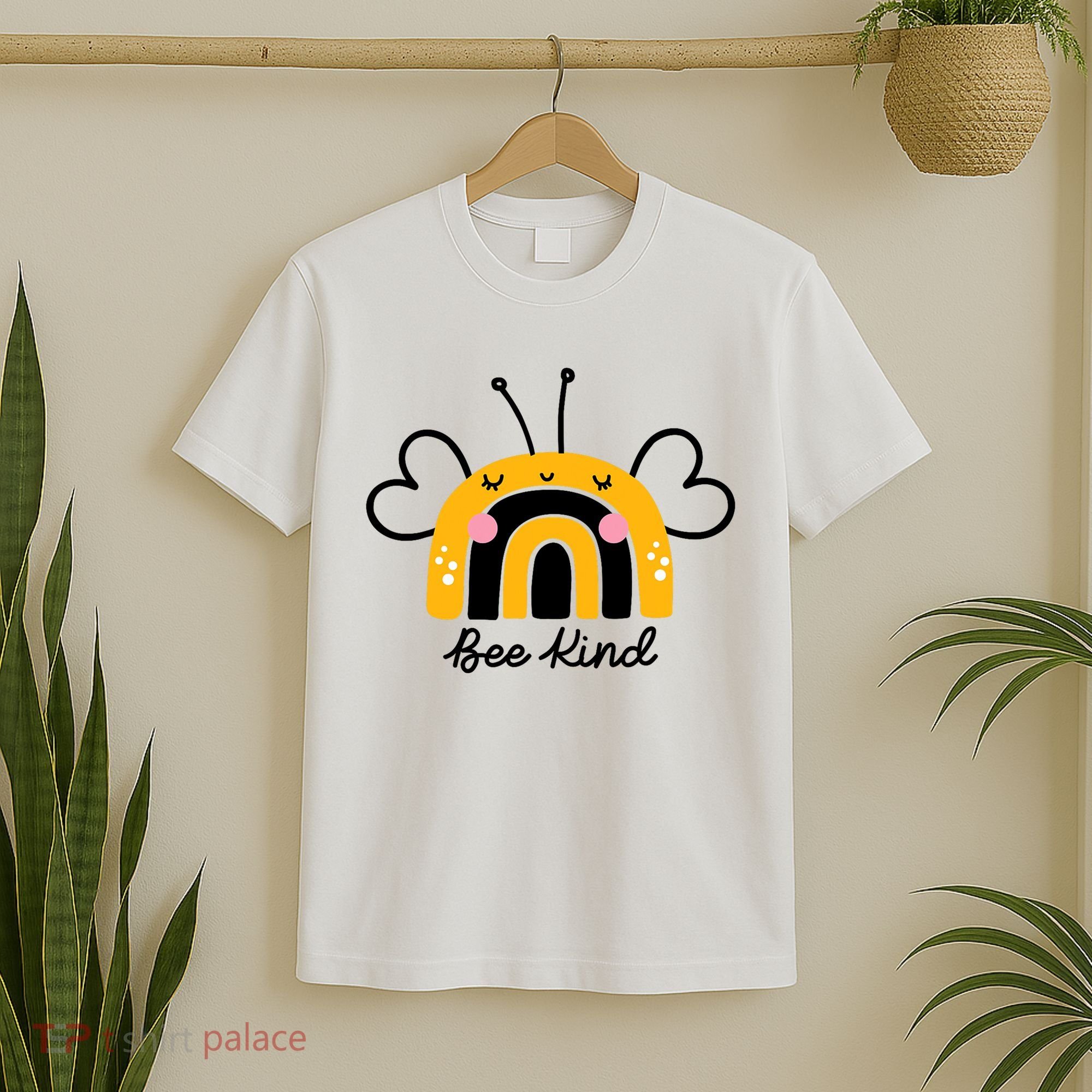 Bee Kind Rainbow Honey Bumble Bee Kindness T-Shirt