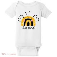 Bee Kind Rainbow Honey Bumble Bee Kindness Baby Bodysuit thumb 0