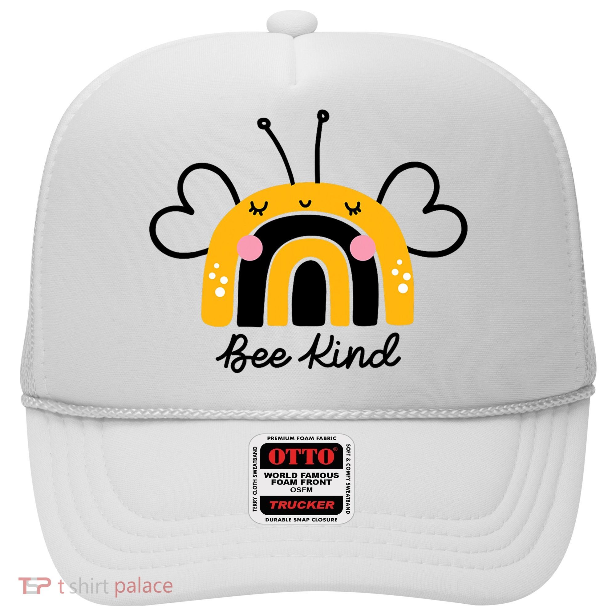 Bee Kind Rainbow Honey Bumble Bee Kindness Hat