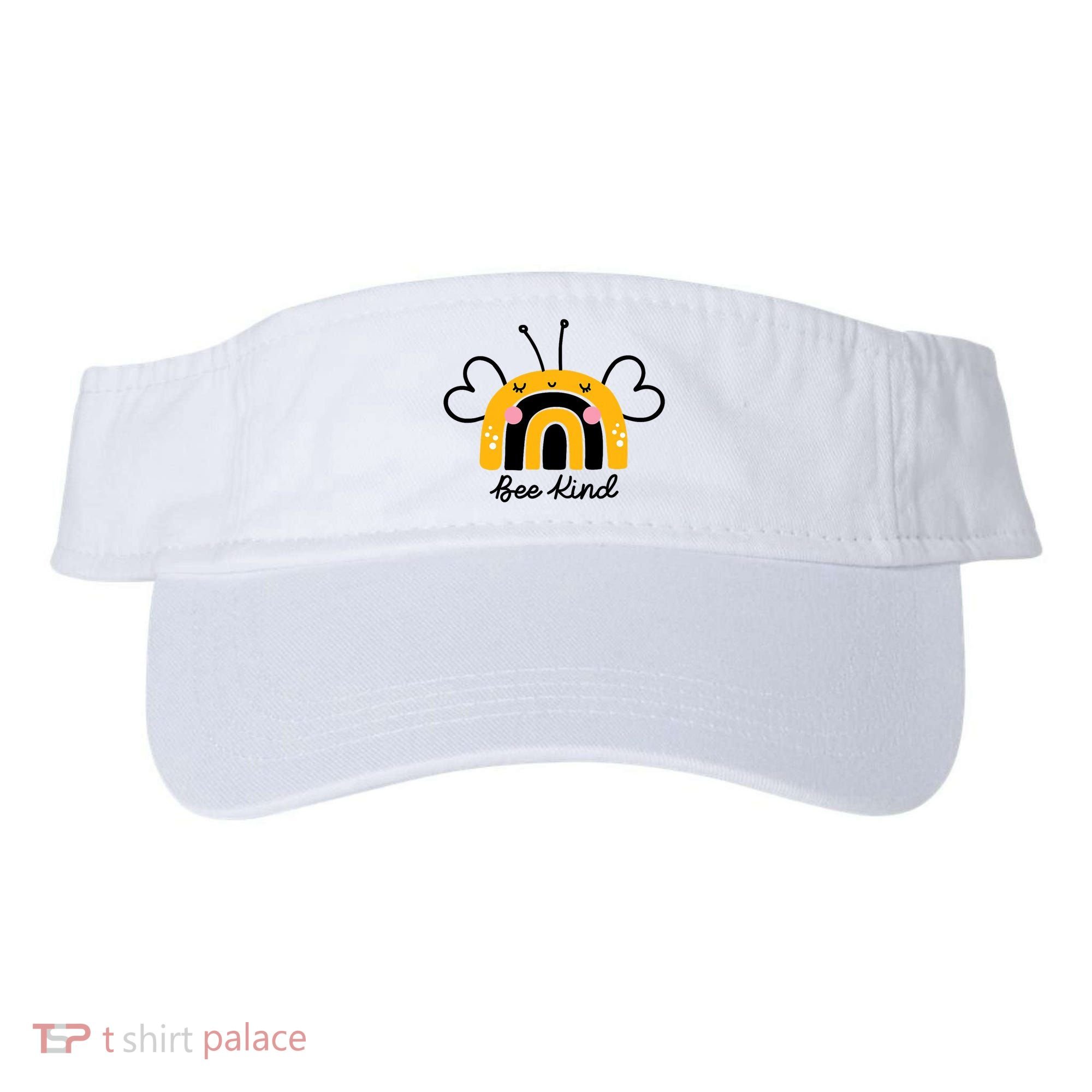 Bee Kind Rainbow Honey Bumble Bee Kindness Visor