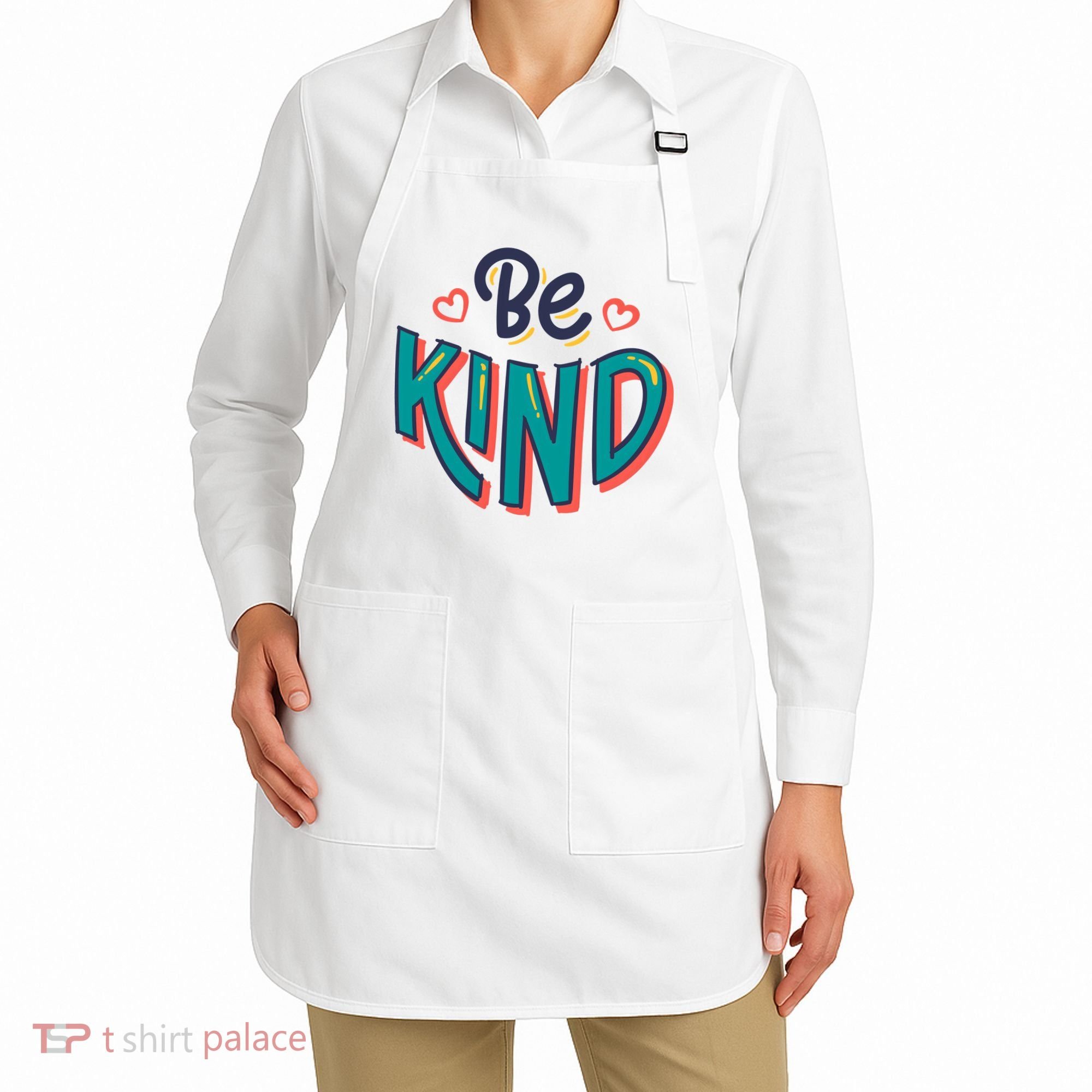 Be Kind Retro Kindness Quote Apron