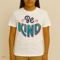 Be Kind Retro Kindness Quote T-Shirt thumb 4