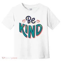 Be Kind Retro Kindness Quote Toddler T-Shirt thumb 0