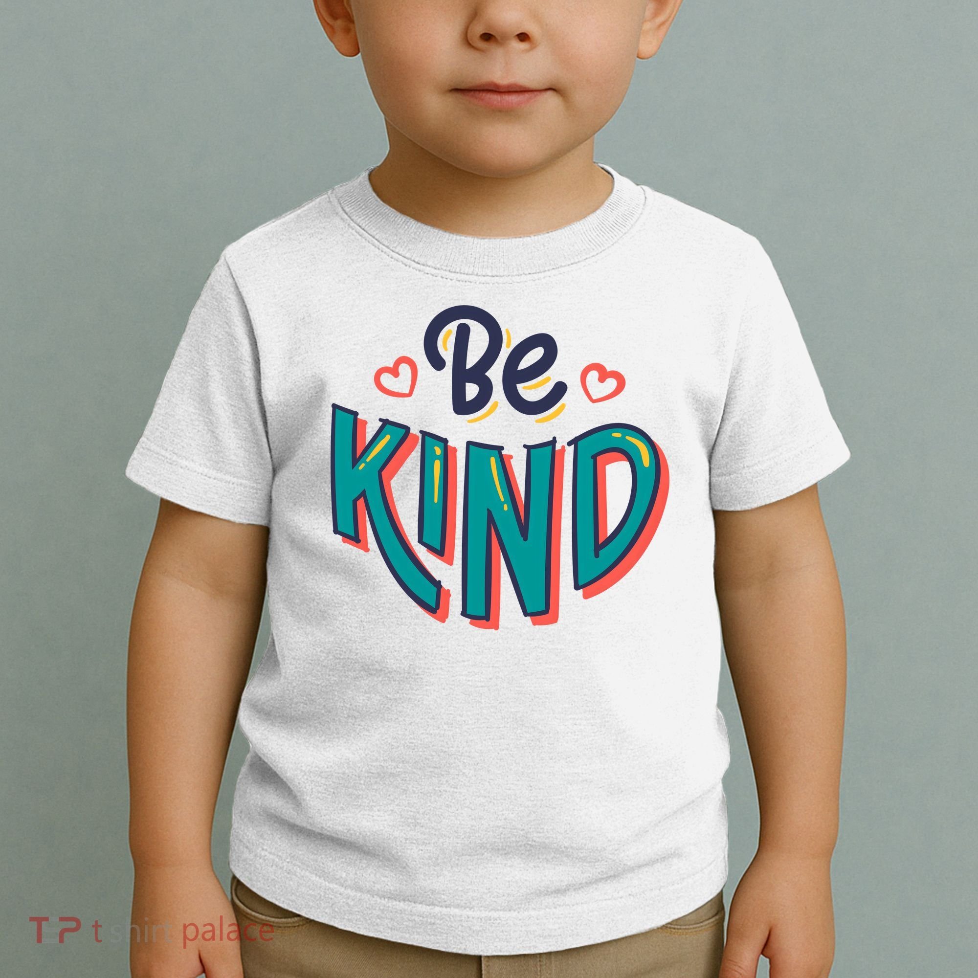 Be Kind Retro Kindness Quote Toddler T-Shirt