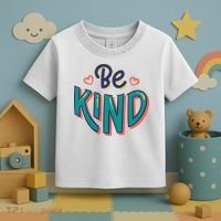 Be Kind Retro Kindness Quote Toddler T-Shirt thumb 3